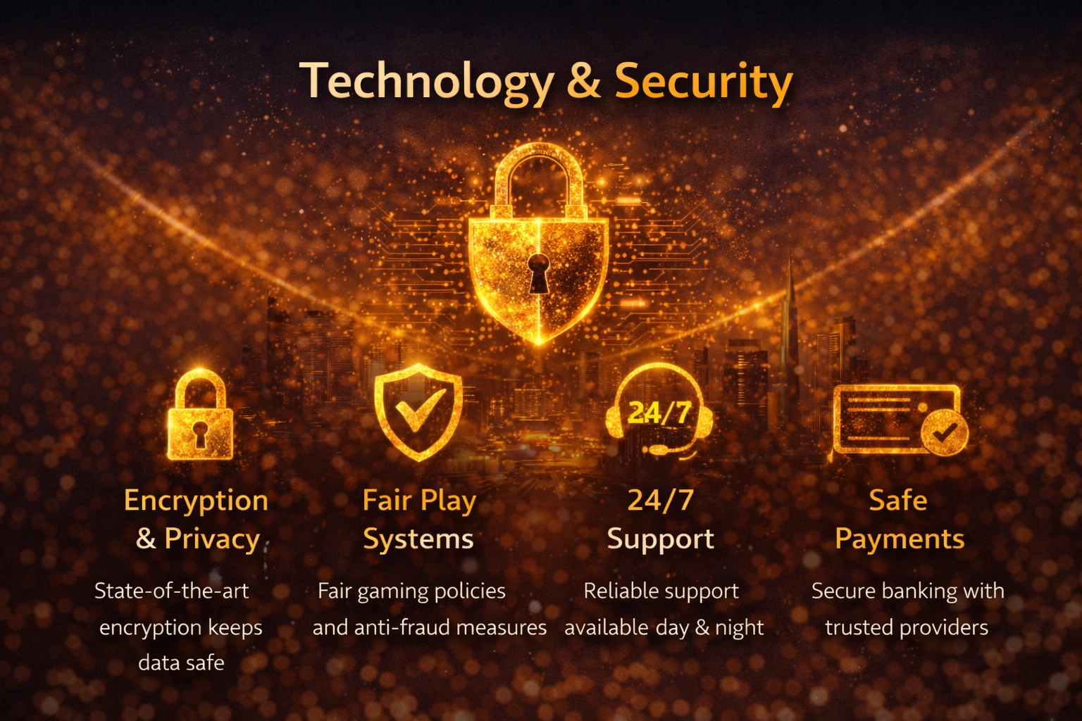 GoExch9 About Technology and Security Features
