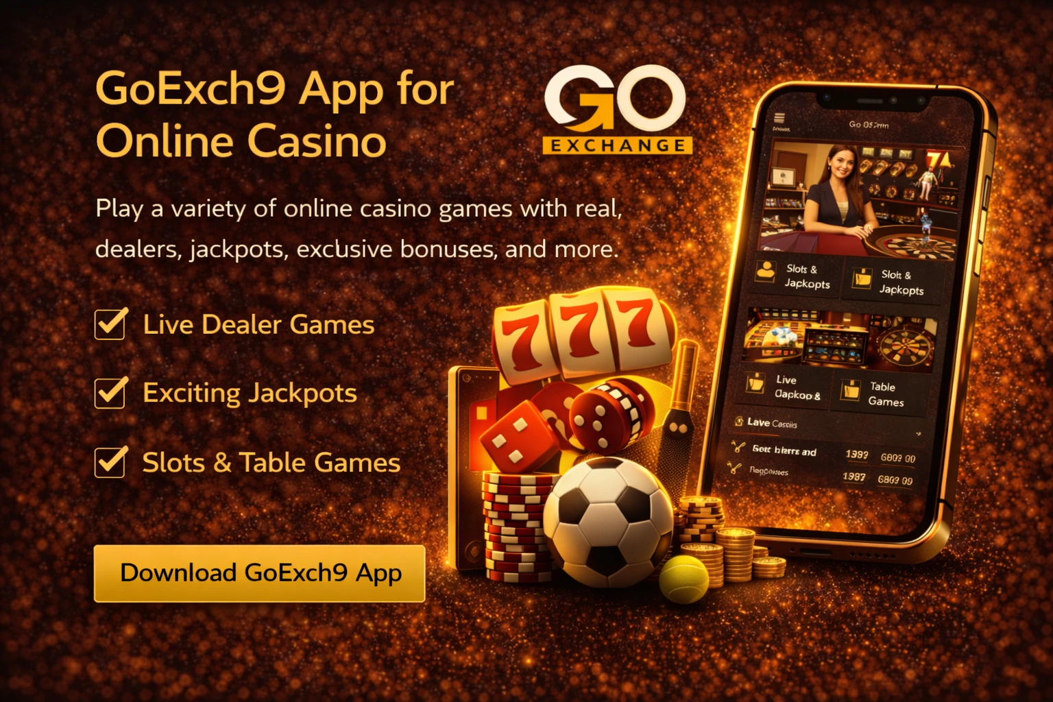 GoExch9 App – Online Casino Live Dealer Games