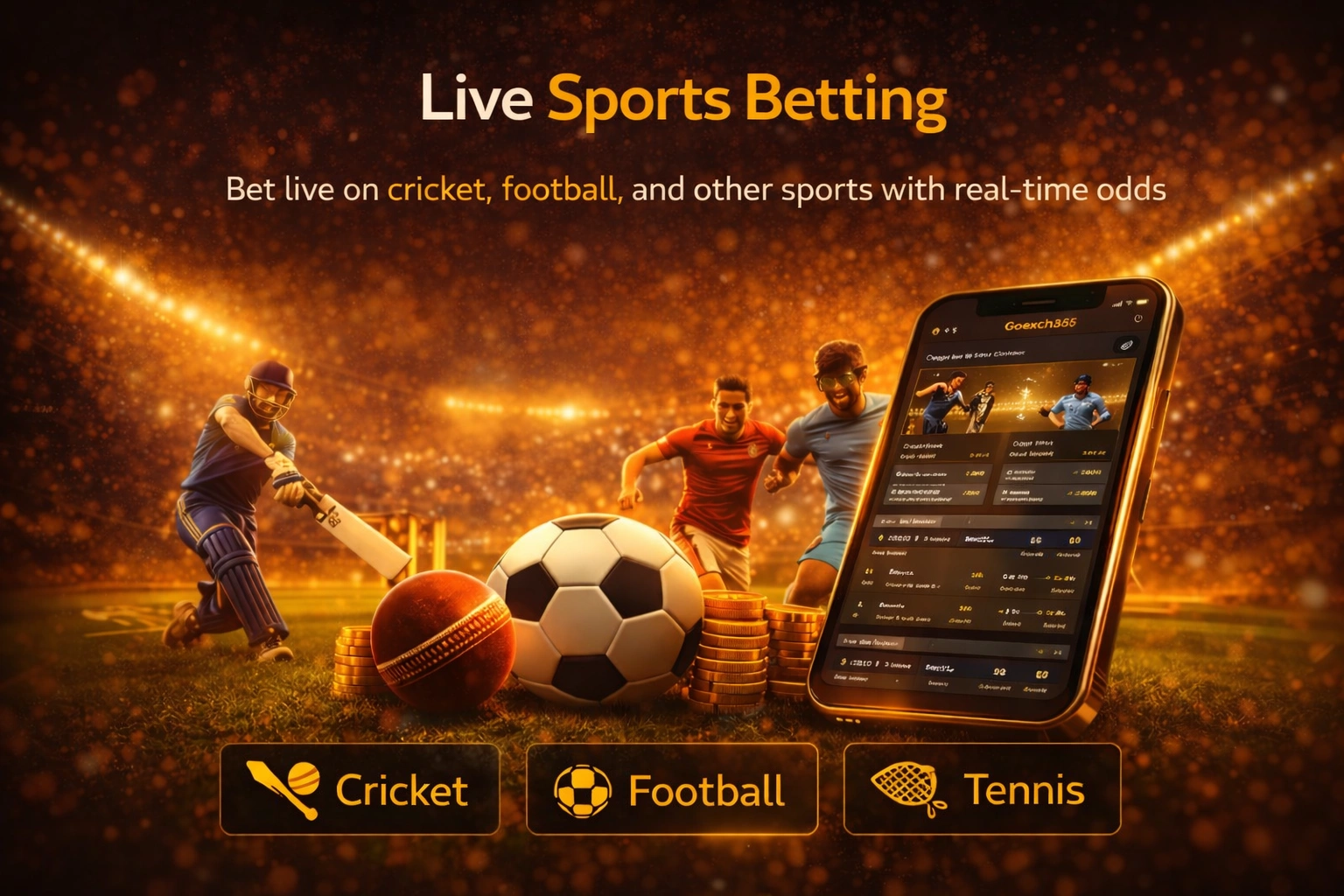 Goexch365 Live Sports Betting Real Time Odds In Play Markets