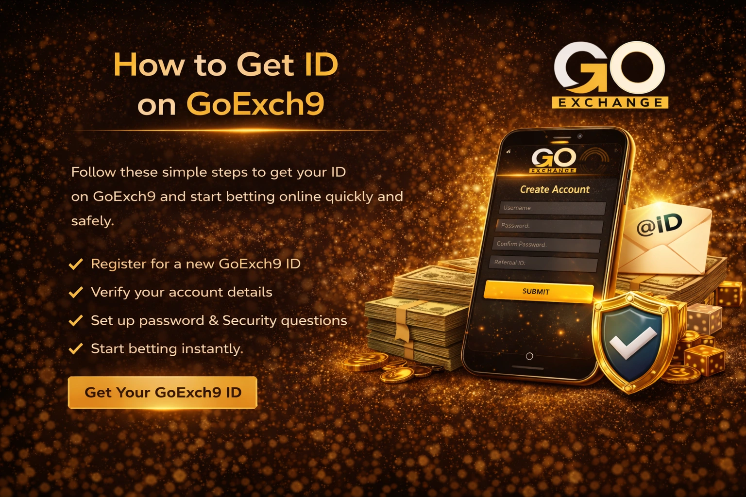How to Get GoExch9 ID – Account Registration Guide
