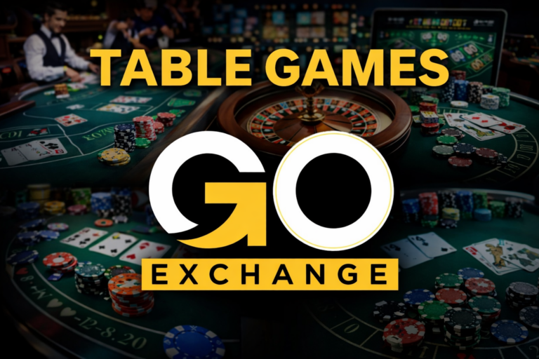 Play Online Table Games on Go Exchange Casino Platform